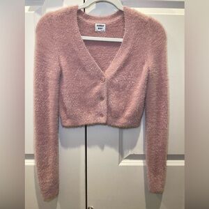 Aritzia Sunday Best Reese Cardigan Mauve Mousse Pink Sz XS NWOT